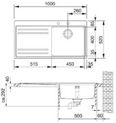 Мойка Franke MTX 211 (чаша слева) фото 4 в Челябинске